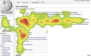 Eye-tracking-heatmap