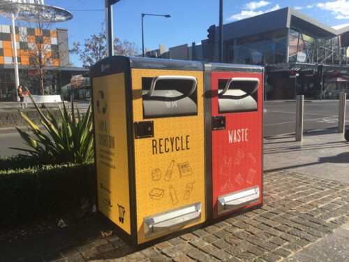 Smart bins in Melbourne